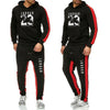 Abbigliamento di marca Degli Uomini di Modo Tuta casual Sportsuit Uomini Felpe Felpe Abbigliamento Sportivo JORDAN 23 Cappotto + Mutanda Degli Uomini di Set