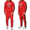 Abbigliamento di marca Degli Uomini di Modo Tuta casual Sportsuit Uomini Felpe Felpe Abbigliamento Sportivo JORDAN 23 Cappotto + Mutanda Degli Uomini di Set