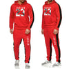 Abbigliamento di marca Degli Uomini di Modo Tuta casual Sportsuit Uomini Felpe Felpe Abbigliamento Sportivo JORDAN 23 Cappotto + Mutanda Degli Uomini di Set
