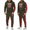 Abbigliamento di marca Degli Uomini di Modo Tuta casual Sportsuit Uomini Felpe Felpe Abbigliamento Sportivo JORDAN 23 Cappotto + Mutanda Degli Uomini di Set