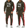 Abbigliamento di marca Degli Uomini di Modo Tuta casual Sportsuit Uomini Felpe Felpe Abbigliamento Sportivo JORDAN 23 Cappotto + Mutanda Degli Uomini di Set