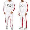 Abbigliamento di marca Degli Uomini di Modo Tuta casual Sportsuit Uomini Felpe Felpe Abbigliamento Sportivo JORDAN 23 Cappotto + Mutanda Degli Uomini di Set