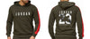 Abbigliamento di marca Degli Uomini di Modo Tuta casual Sportsuit Uomini Felpe Felpe Abbigliamento Sportivo JORDAN 23 Cappotto + Mutanda Degli Uomini di Set