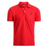 NEGIZBER nouveau homme Polo hommes décontracté cerf broderie coton Polo chemise hommes à manches courtes haute quantité polo hommes